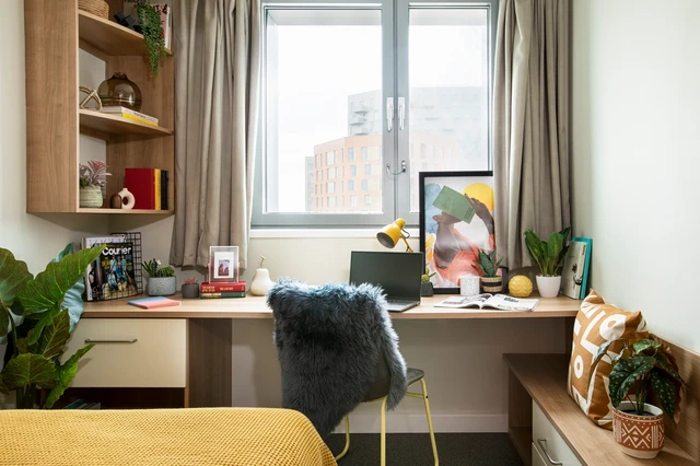 Large High Double En-Suite: Three Bedroom Flat - 3