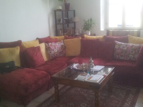 quiet room in an apartment