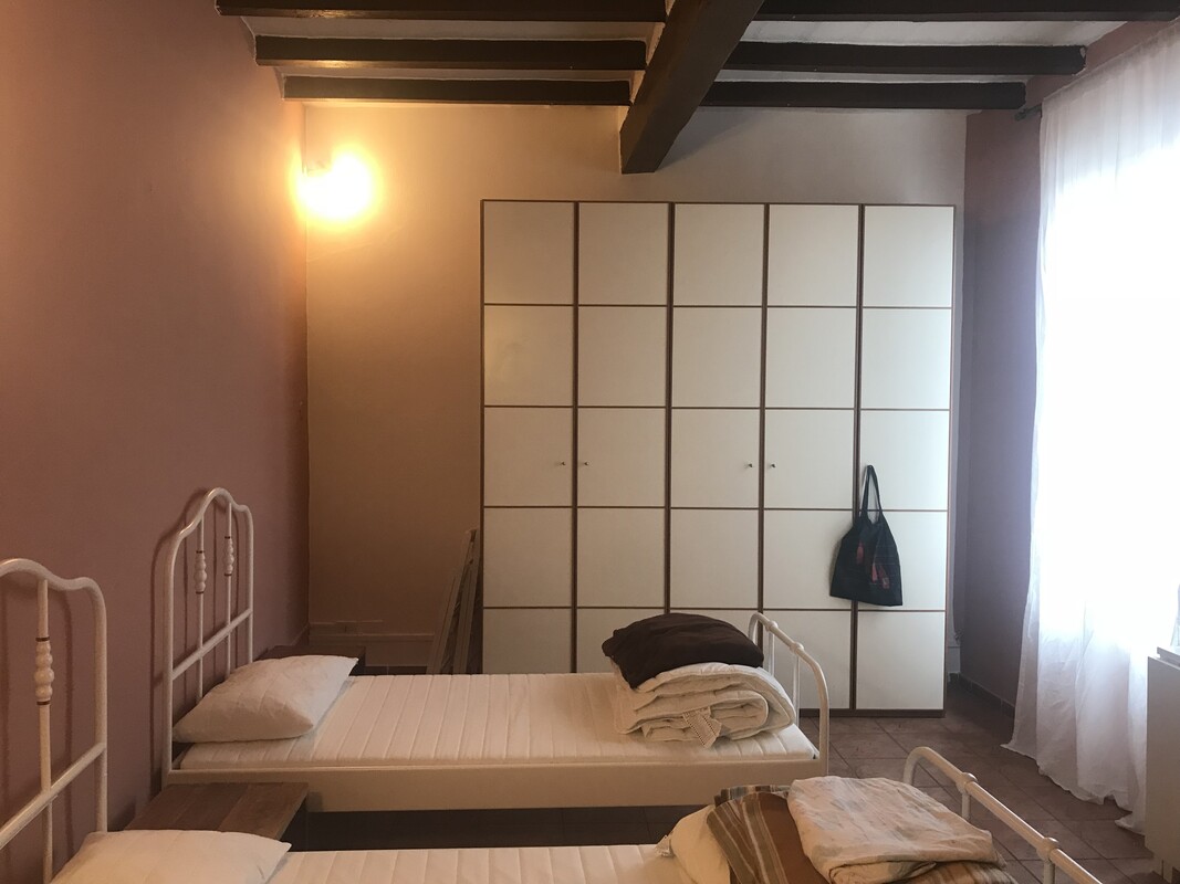  Pink Room(Single Bed)  -  Private room  with terrace in the h  - Gallery -  1