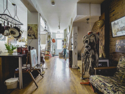 ⁛ Chambre dans un studio d'artistes - Gallery - 9