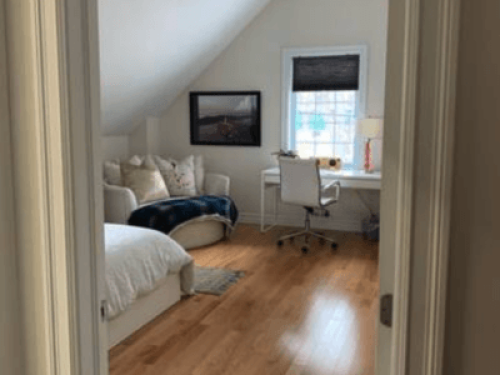 Comfortable Large bedroom with bathroom