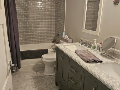 Coquitlam ground level bedroom