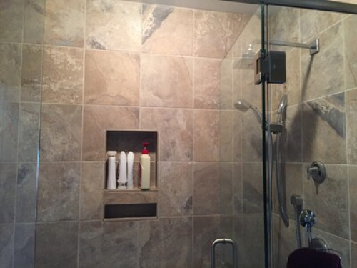 Queen bed in private home