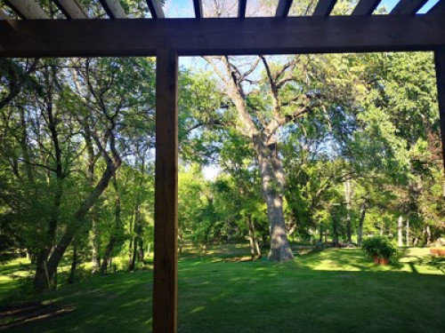 Beautiful house on the river