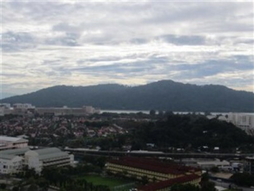 Studio top floor sea view