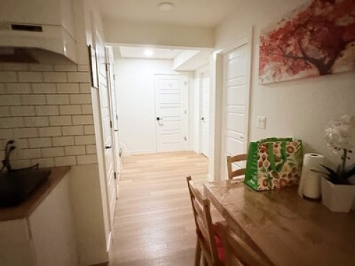 New and quiet room basement suite