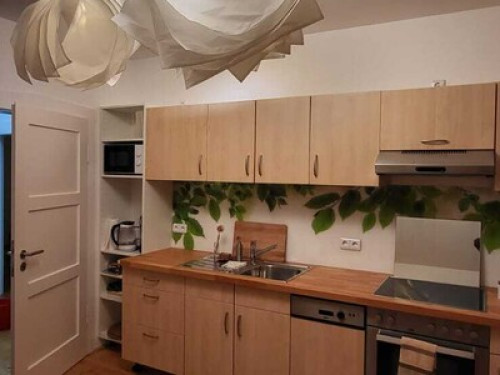 Holiday apartment with garden view