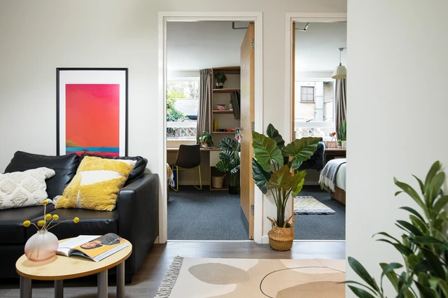 High Double Non En-Suite: Two Bedroom Flat - 1
