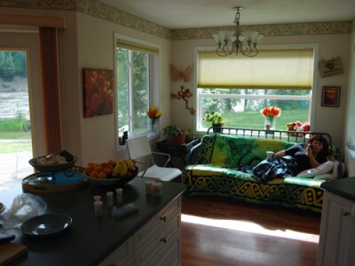 Canada - nice room on the river