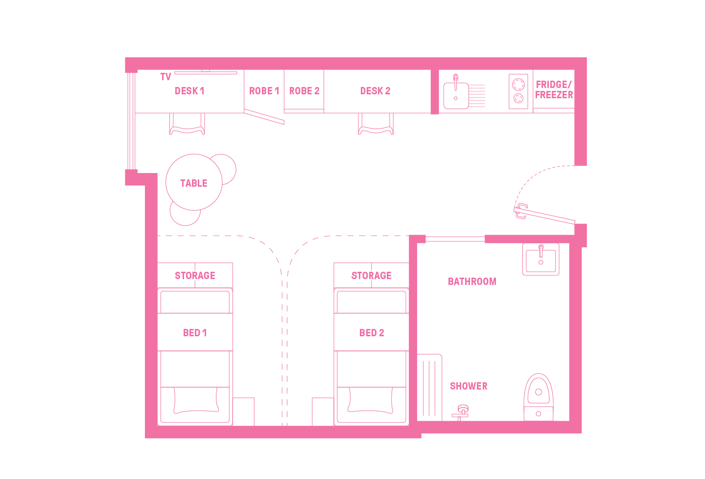  Twin Apartment  -  Scape Uni Square  - Gallery -  2
