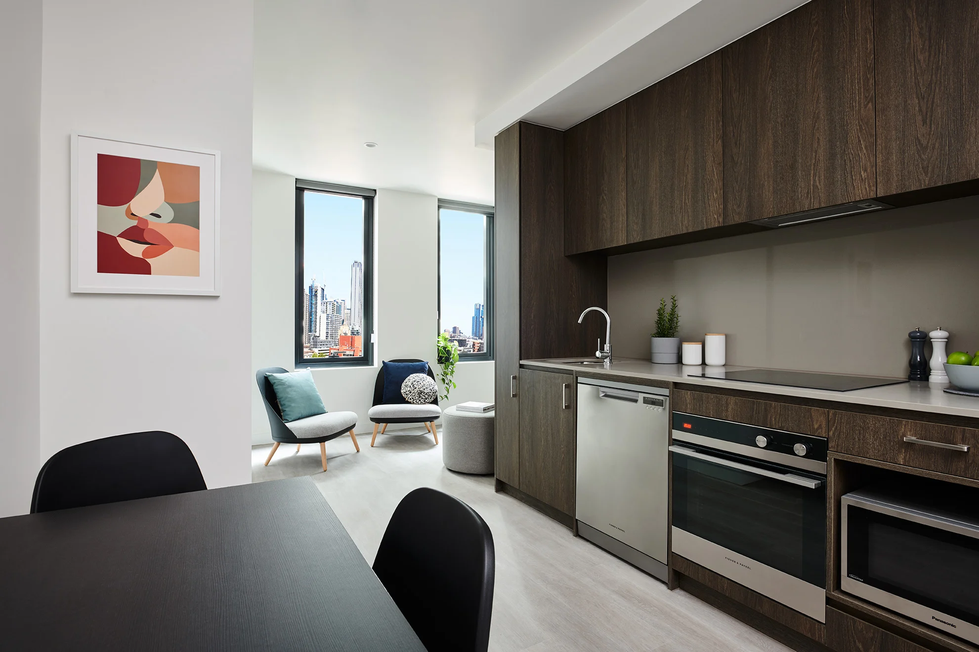  Double Bed With 2 Bed Apartment With Views  -  Scape Cornell Place  - Gallery -  4