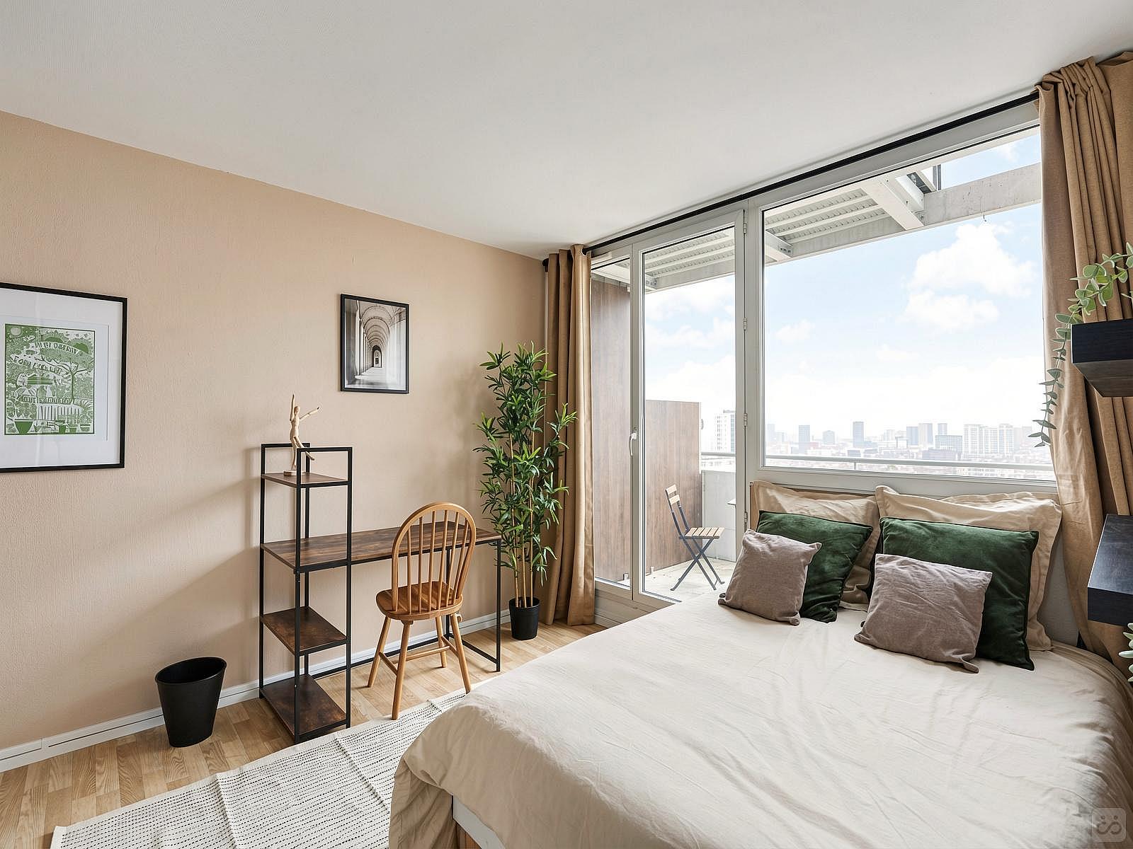 Bright 13 M² Co-Living Room Near Paris - KRB8 - 20
