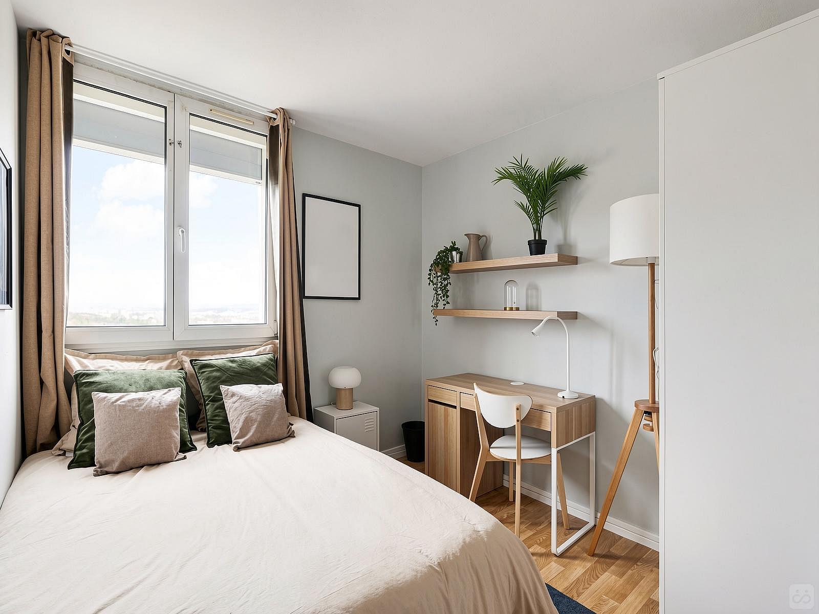 Modern 9 M² Room - 19