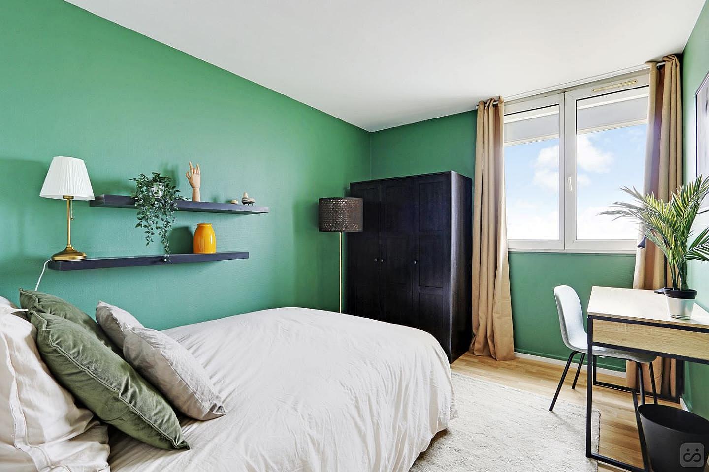 Contemporary 10m² Co-Living Room Near Paris - KRB5 - 22