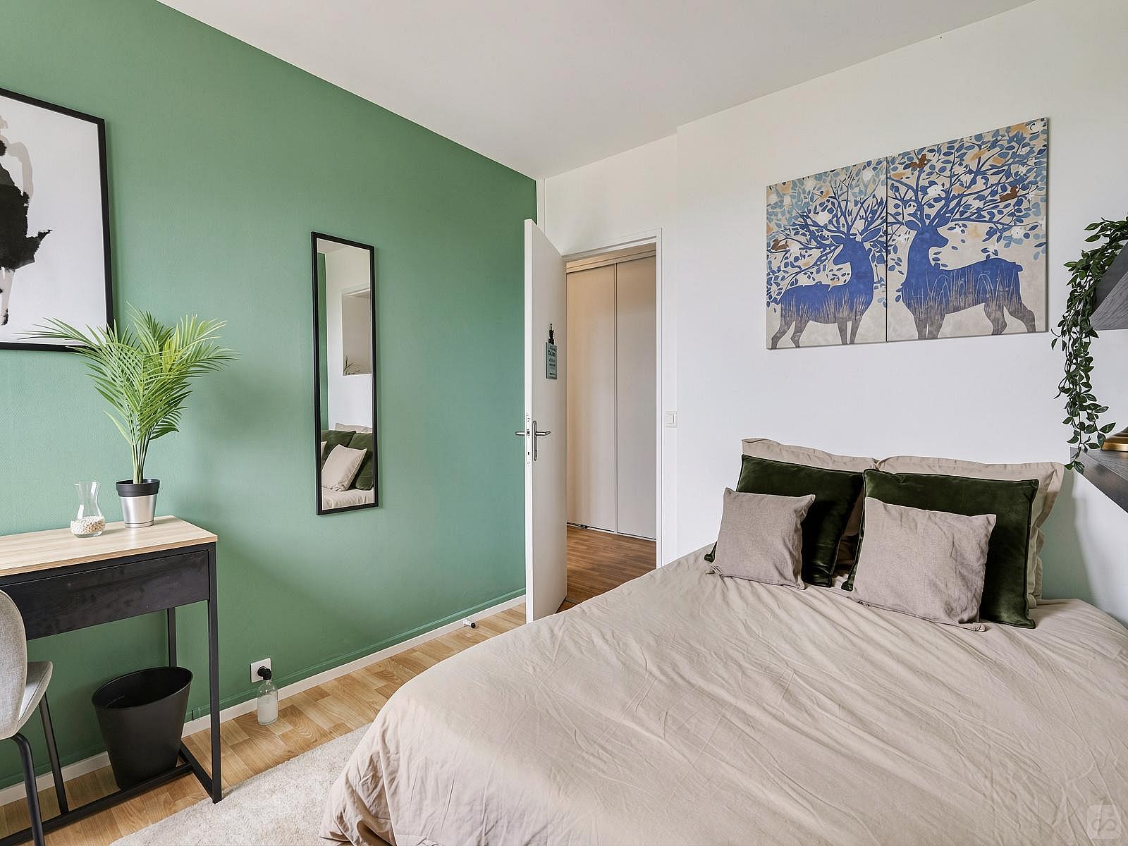 Contemporary 10m² Co-Living Room Near Paris - KRB5 - 21