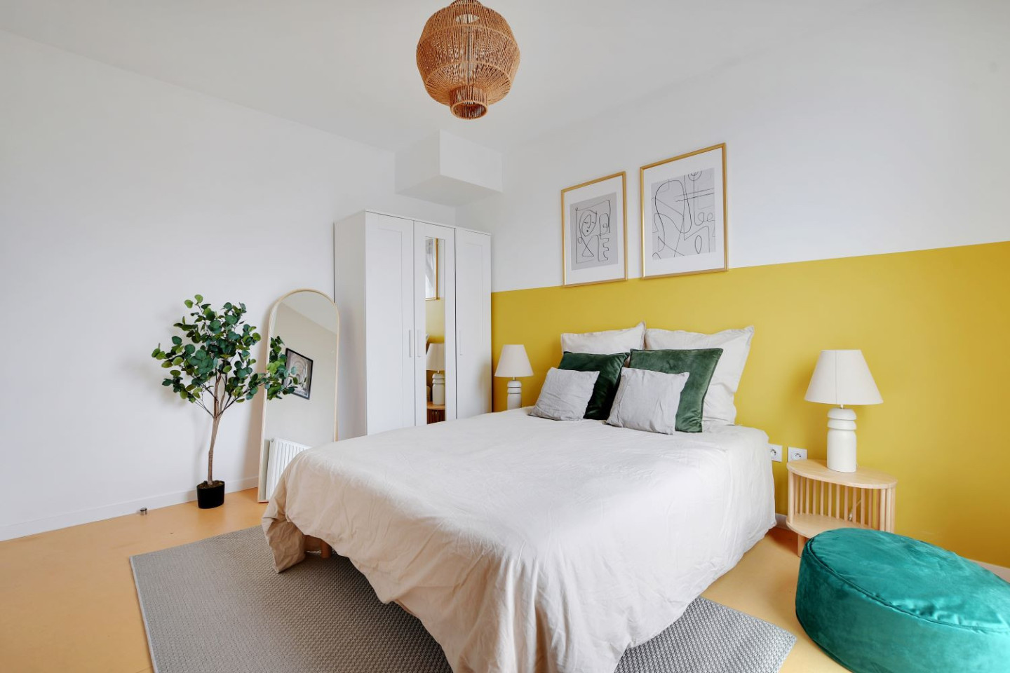 Move Into This 11 M² Minimalist Room  -  Stunning 76 m² duplex for rent in a coliving in Paris  - Gallery -  3