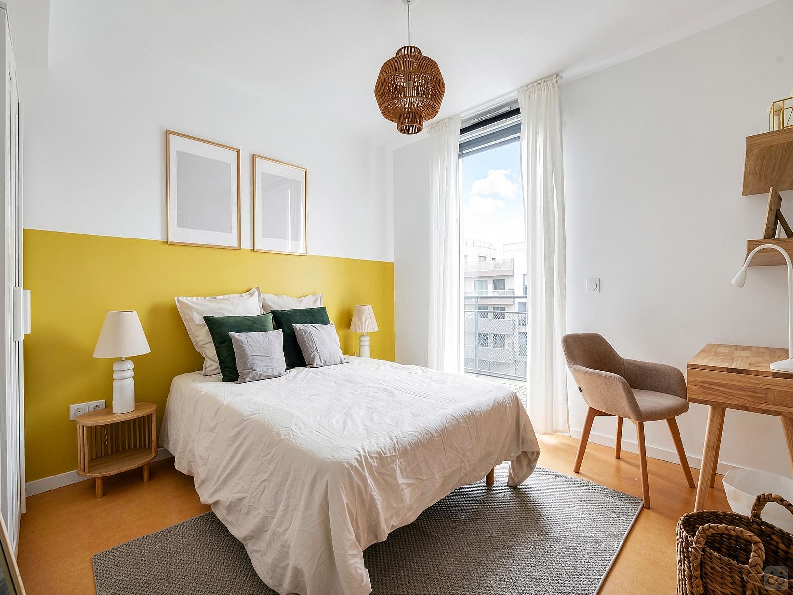  Move Into This 11 M² Minimalist Room  -  Stunning 76 m² duplex for rent in a coliving in Paris  - Gallery -  4