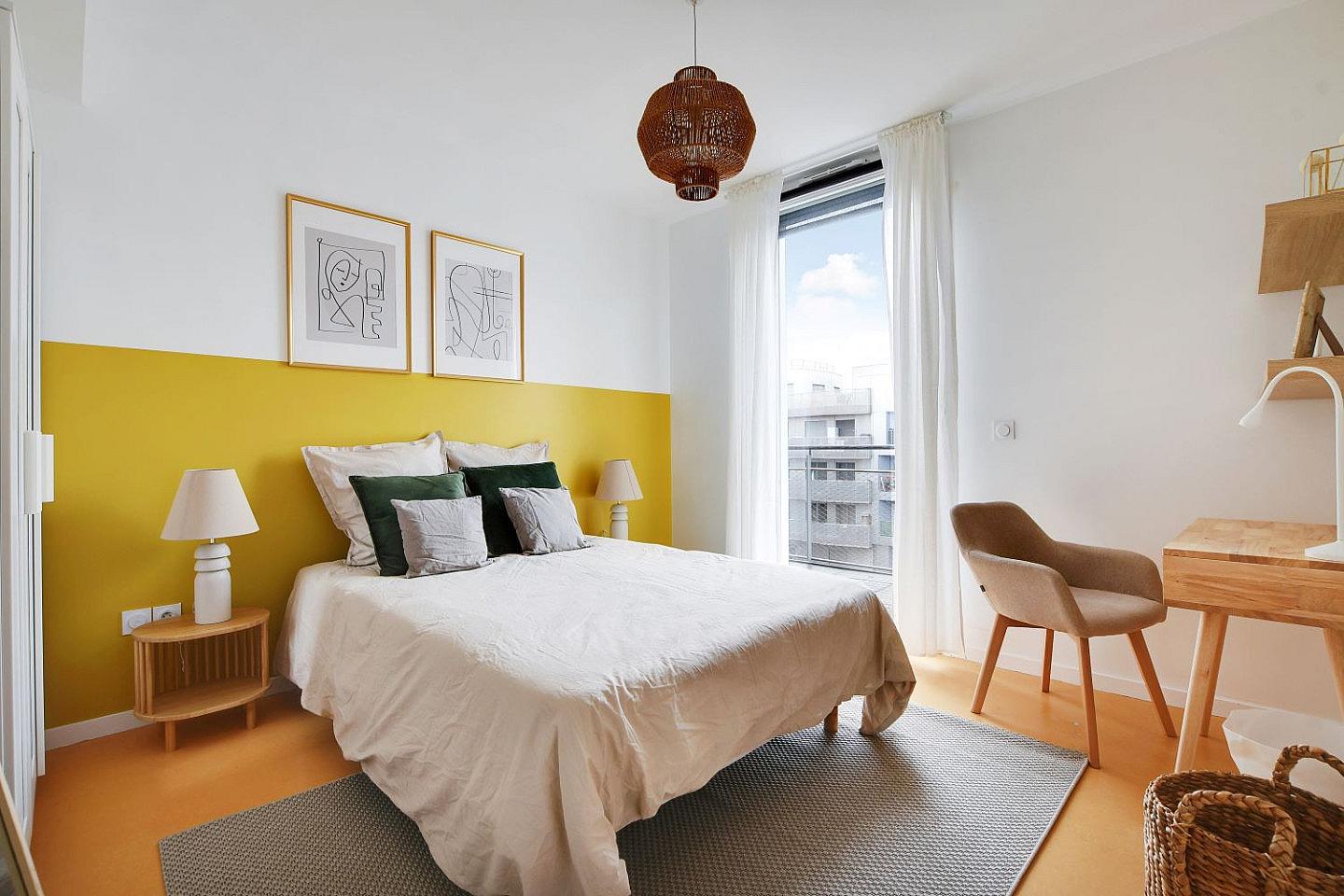  Move Into This 11 M² Minimalist Room  -  Stunning 76 m² duplex for rent in a coliving in Paris  - Gallery -  8