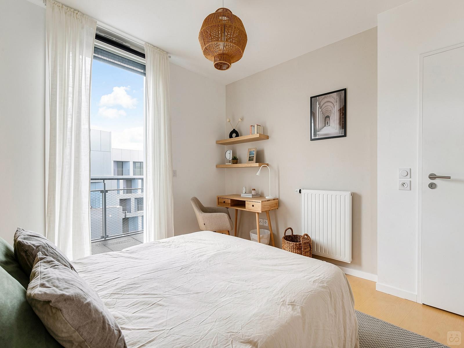  Move Into This 11 M² Minimalist Room  -  Stunning 76 m² duplex for rent in a coliving in Paris  - Gallery -  6