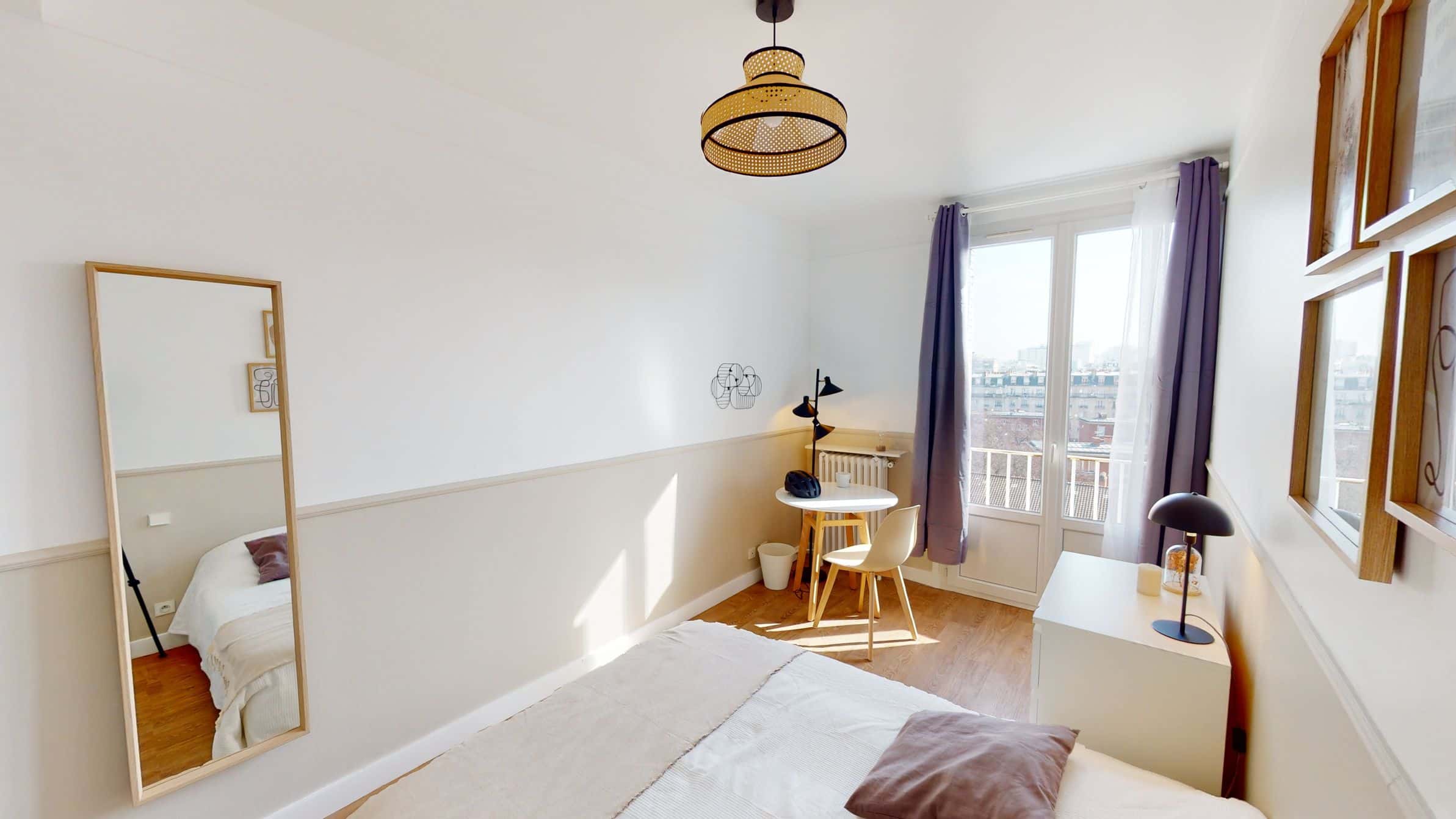 Chambre dans le 23 rue de Cronstadt