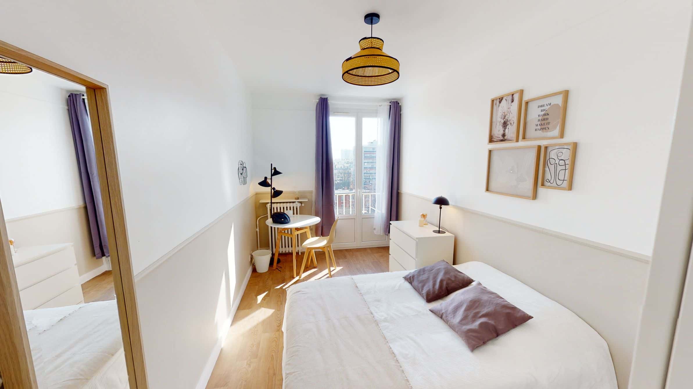 Chambre dans le 23 rue de Cronstadt