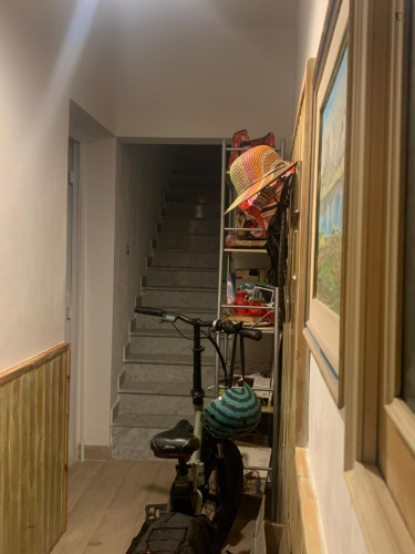 Double bedroom on the ground floor with external private bathroom, shared living &kitchen