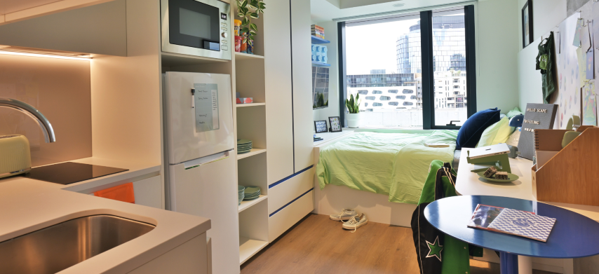  Signature Studio Apartment, Double Bed With Standard View  -  Scape Leicester  - Gallery -  6