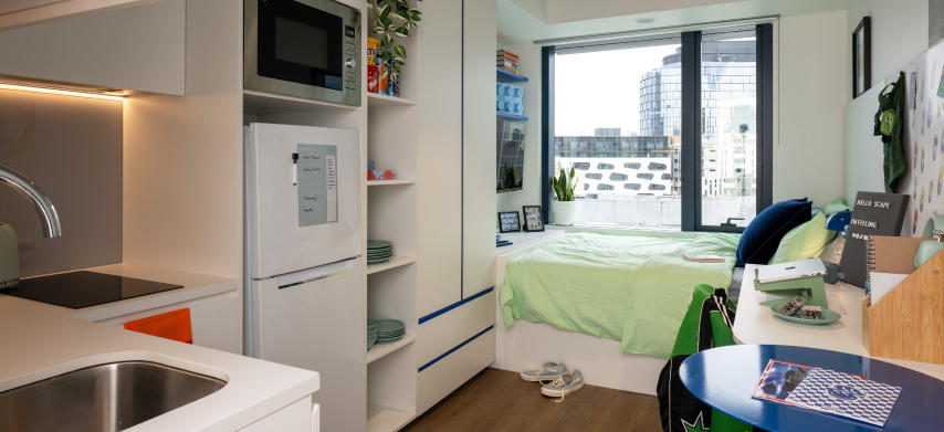  Signature Studio Apartment, Double Bed With Standard View  -  Scape Leicester  - Gallery -  7