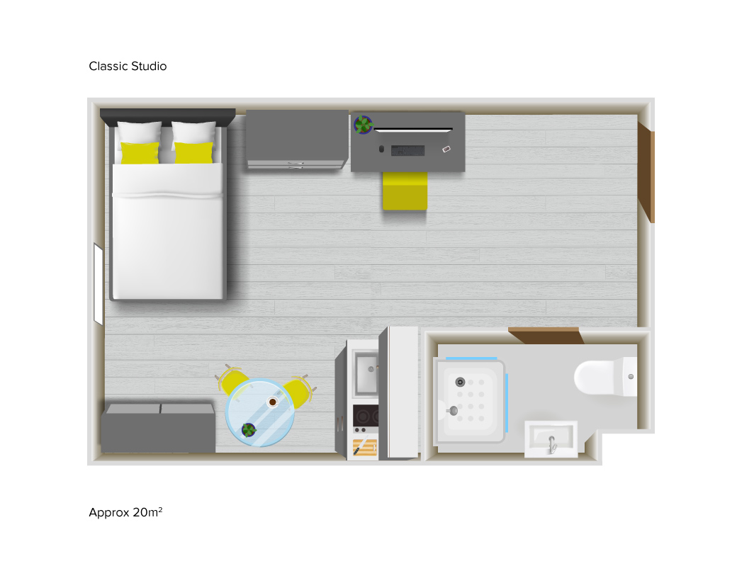  Classic Studio  -  Asquith House  - Gallery -  3