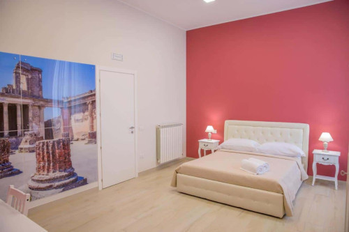 Stanza con bagno privato Via Sacra 11