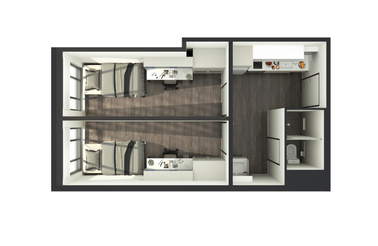  2 Bedroom Apartment - Low Floor  -  Y Suites on Margaret  - Gallery -  5