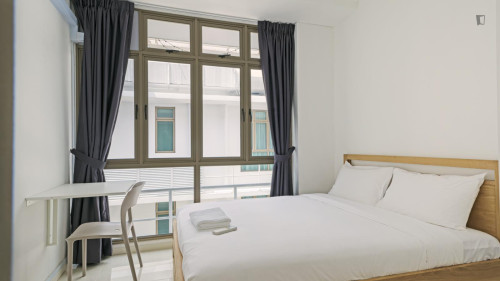 Appealing double bedroom near Kallang Riverside Park