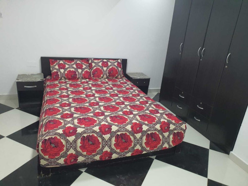 Large furnished bedroom in villa