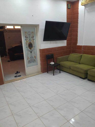 Large furnished bedroom in villa