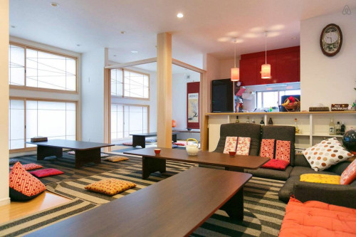 A lively residence just a walk away from JR Tanbaguchi Station