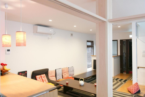 A lively residence just a walk away from JR Tanbaguchi Station