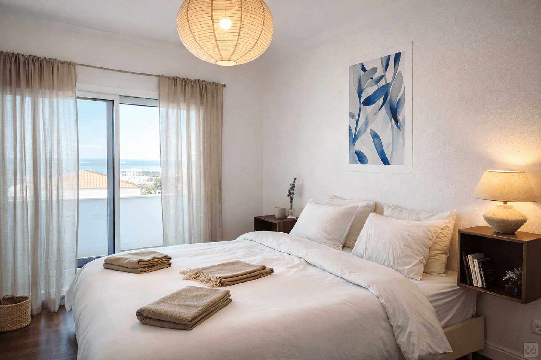 Private Double Room With Balcony & Sea View I - 6