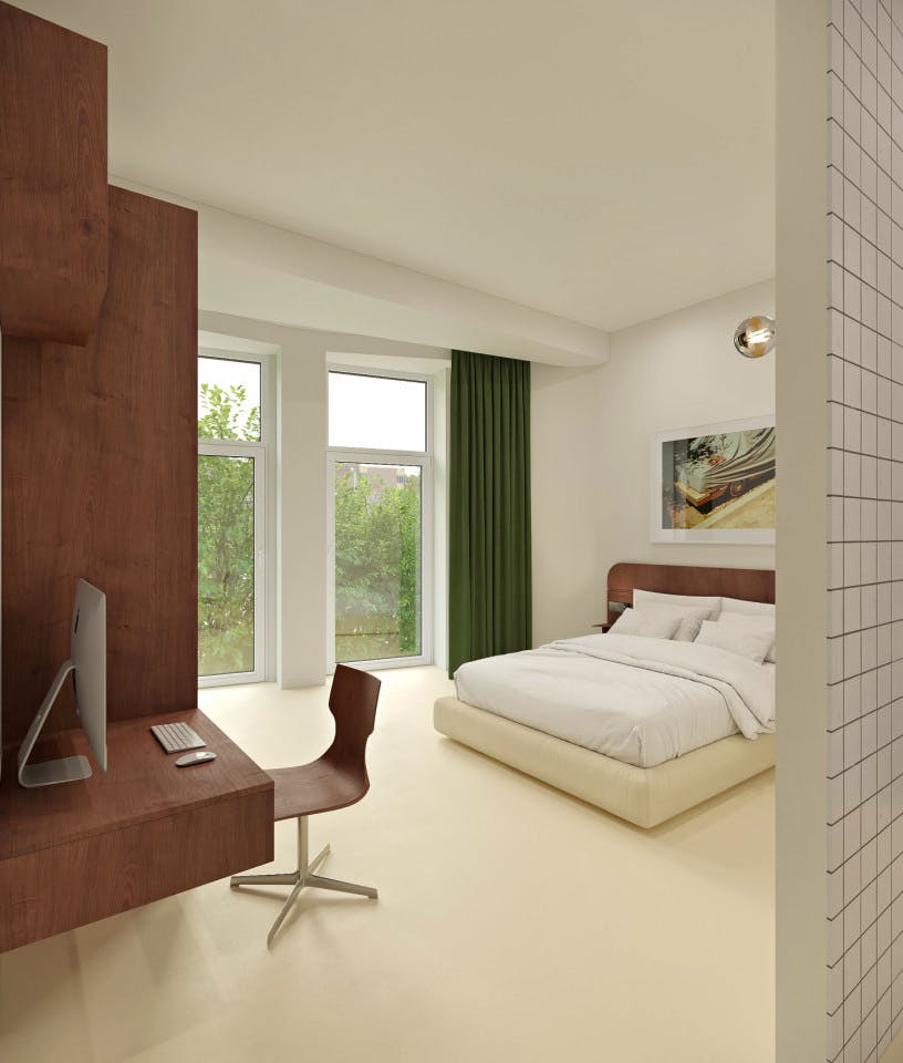  Standard Room  -  A Stunning Neo-Renaissance design residence near Antwerp Central Station  - Gallery -  1