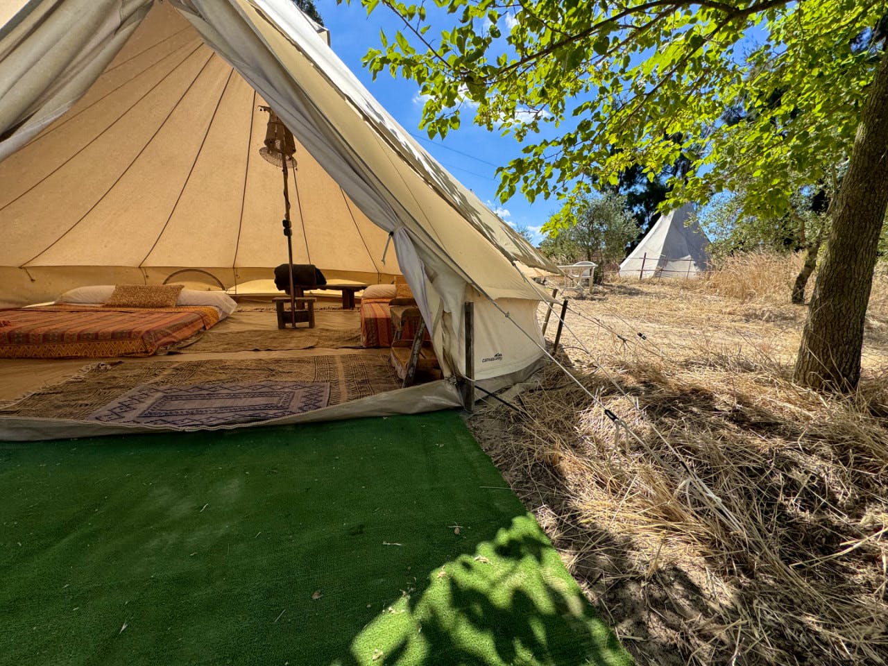  Private Belltent TIPI-2pax  -  Biodynamic Ecovillage near Doñana National Park Townhouse  - Gallery -  11