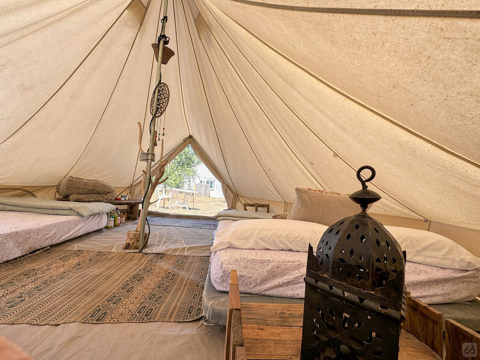  Private Belltent TIPI-5pax  -  Biodynamic Ecovillage near Doñana National Park Townhouse  - Gallery -  36