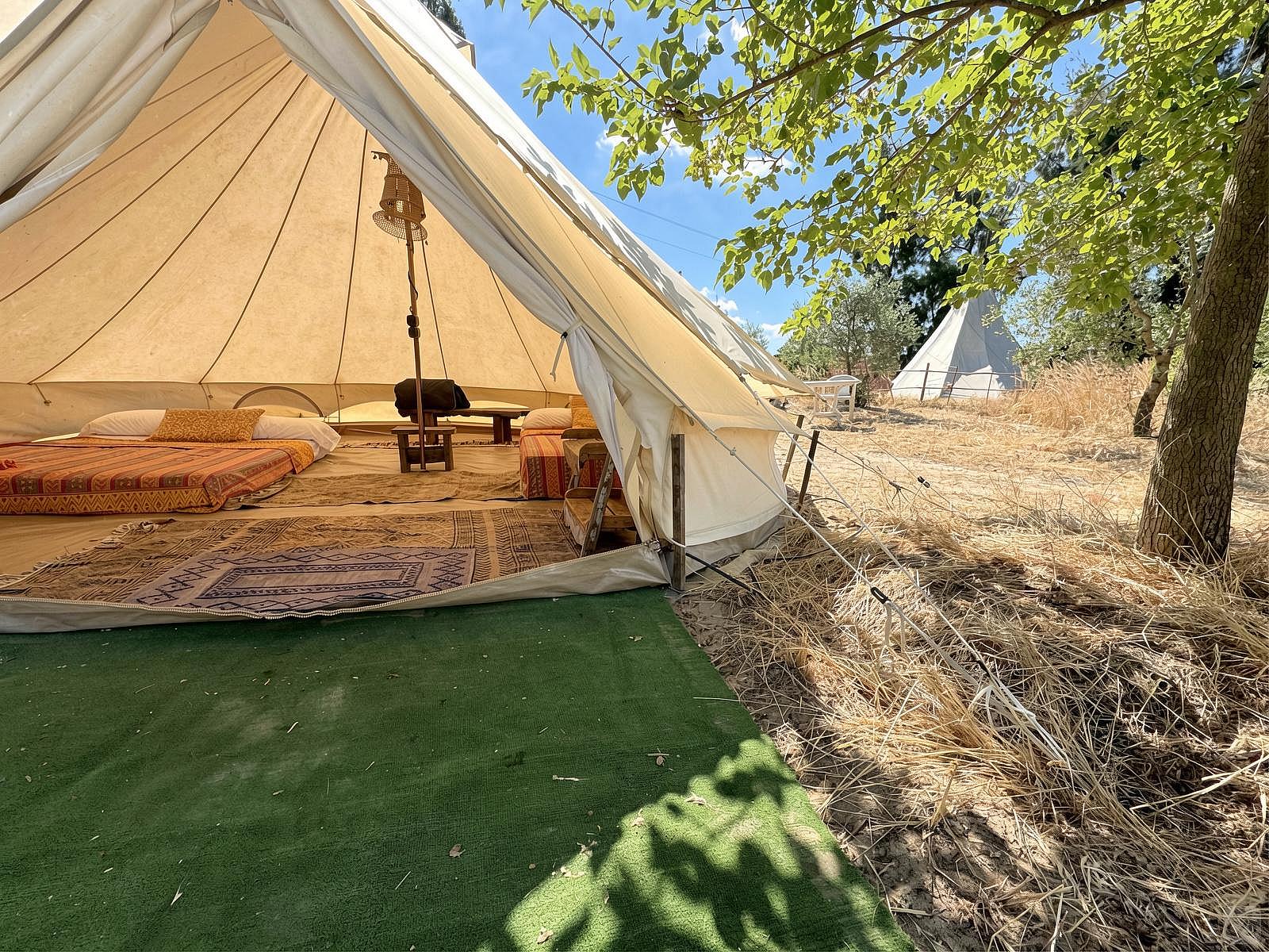  Private Belltent TIPI-5pax  -  Biodynamic Ecovillage near Doñana National Park Townhouse  - Gallery -  39
