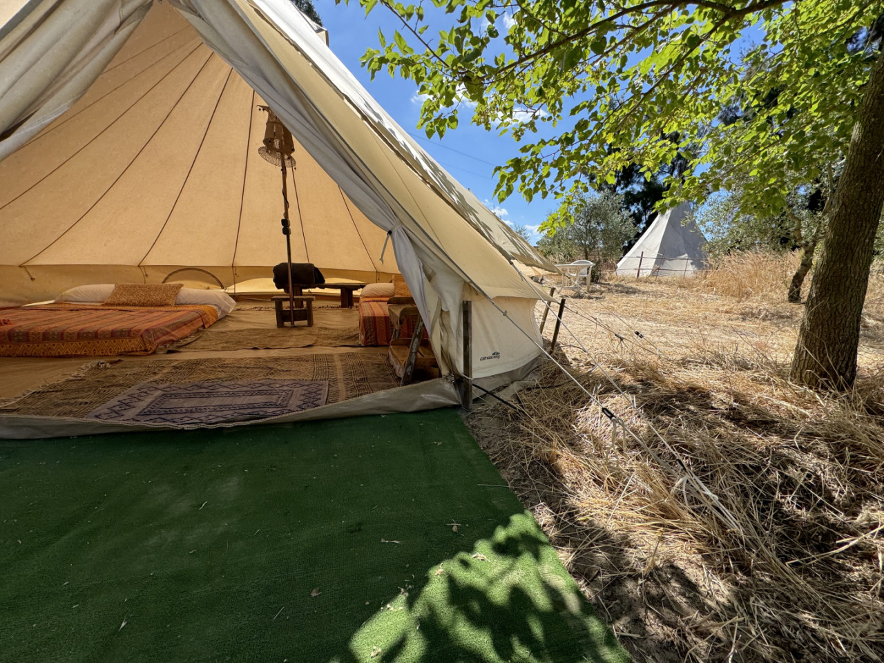  Private Belltent TIPI-5pax  -  Biodynamic Ecovillage near Doñana National Park Townhouse  - Gallery -  18