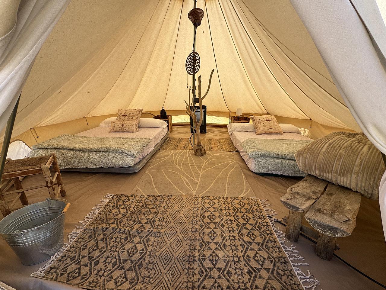  Private Belltent TIPI-5pax  -  Biodynamic Ecovillage near Doñana National Park Townhouse  - Gallery -  23