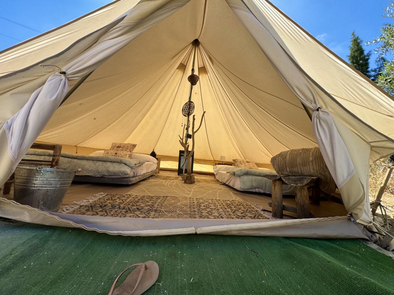  Private Belltent TIPI-5pax  -  Biodynamic Ecovillage near Doñana National Park Townhouse  - Gallery -  10