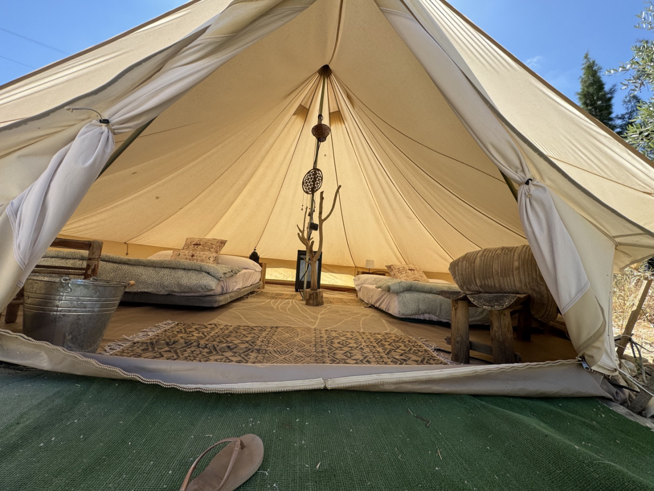  Private Belltent TIPI-5pax  -  Biodynamic Ecovillage near Doñana National Park Townhouse  - Gallery -  17