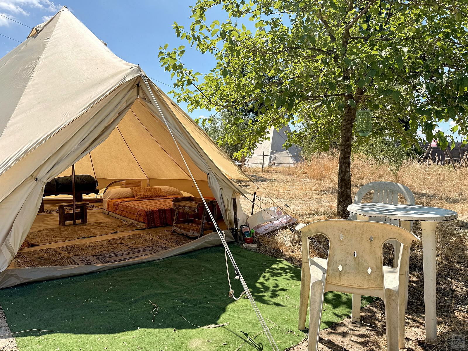  Private Belltent TIPI-4pax  -  Biodynamic Ecovillage near Doñana National Park Townhouse  - Gallery -  36