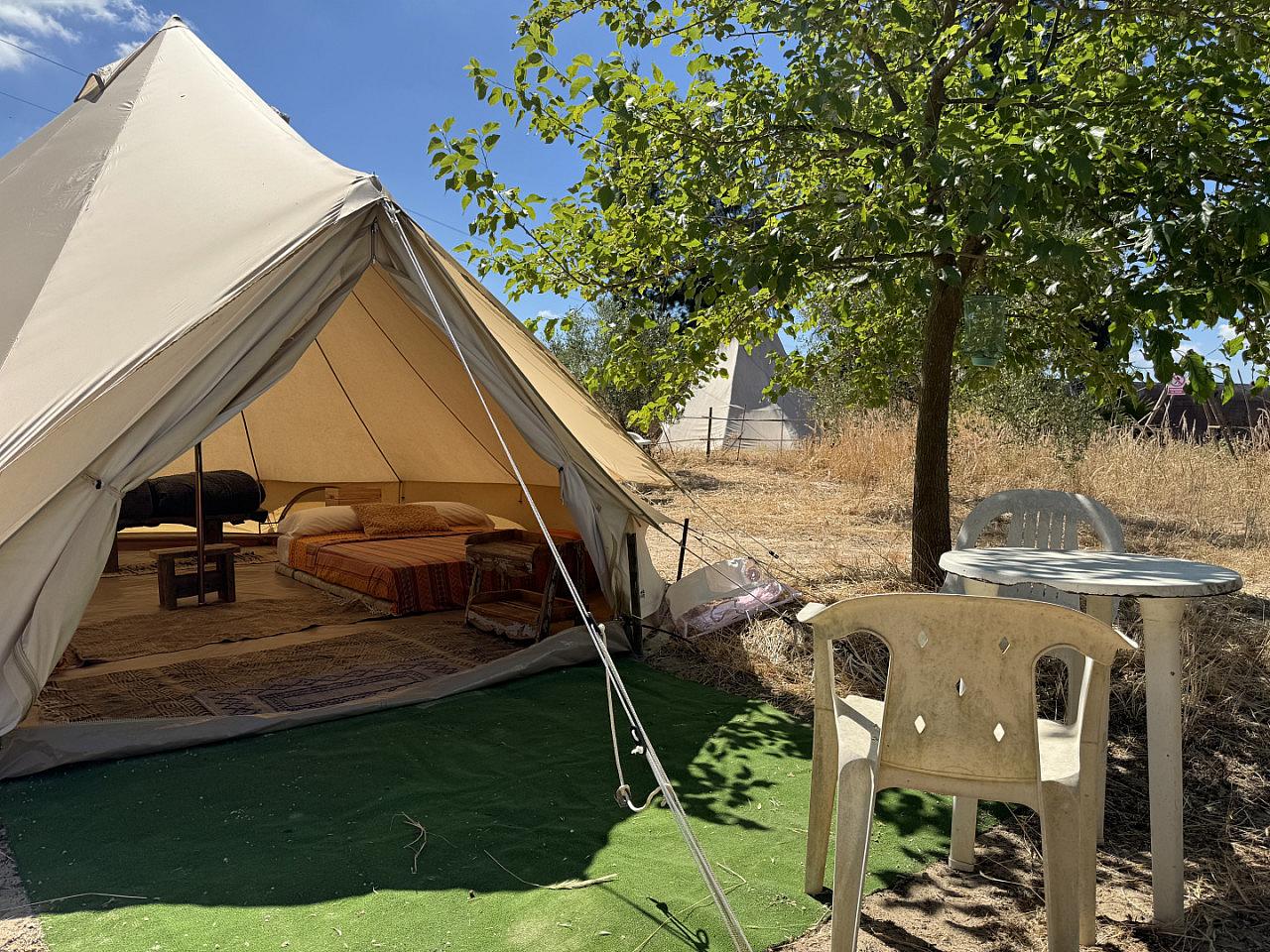  Private Belltent TIPI-4pax  -  Biodynamic Ecovillage near Doñana National Park Townhouse  - Gallery -  29