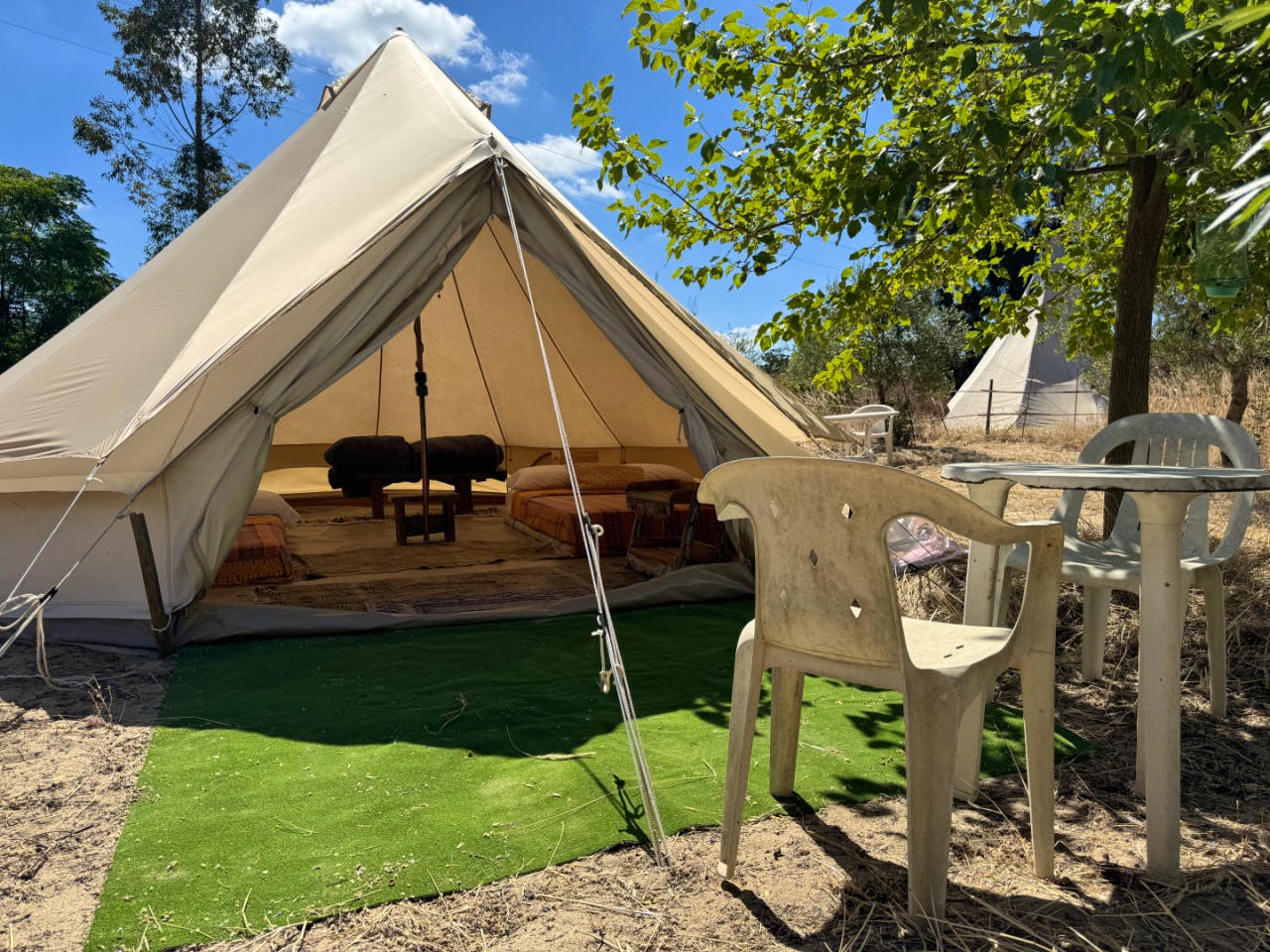  Private Belltent TIPI-4pax  -  Biodynamic Ecovillage near Doñana National Park Townhouse  - Gallery -  11