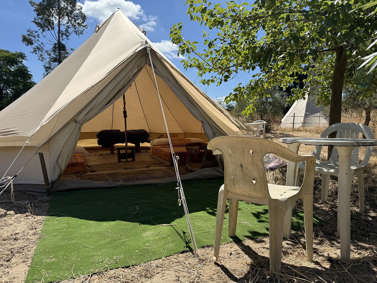  Private Belltent TIPI-4pax  -  Biodynamic Ecovillage near Doñana National Park Townhouse  - Gallery -  25