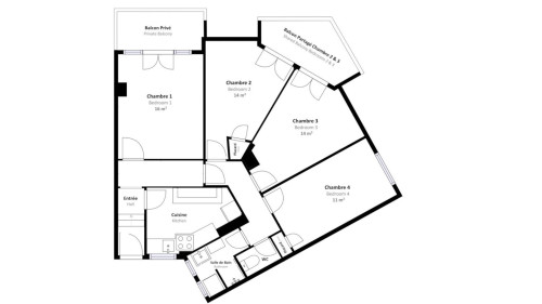 Chic Stylish Apt. close to François Verdier